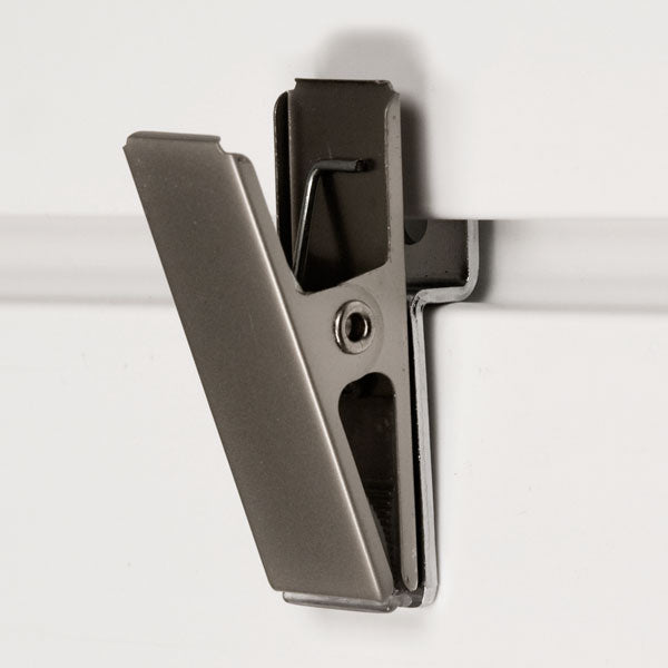 BRUSHED CHROME CLIP