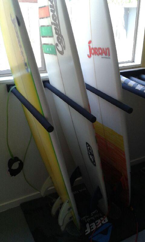 Quad Vertical Surf Rack (Steel)