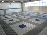 SHOWROOM Flexible but tough flooring tiles