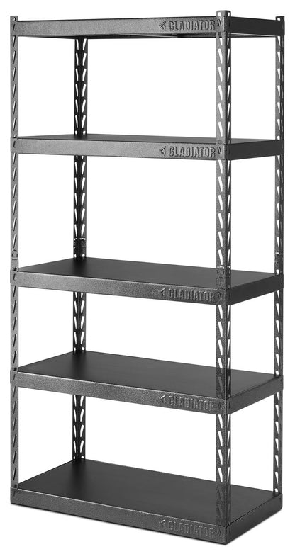 36" Wide EZ Connect Rack with 5 x 18" Deep Shelves