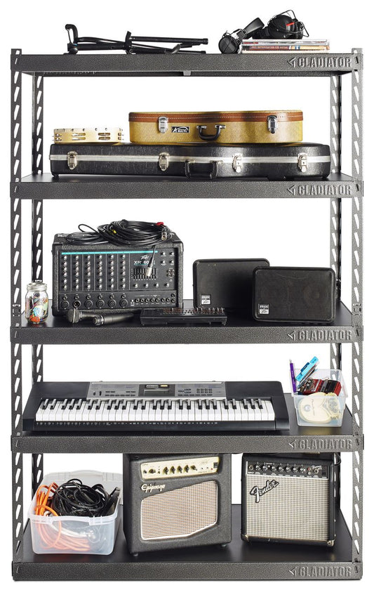 48" Wide EZ Connect Rack with 5 x 18" Deep Shelves