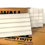 15" x 96" HD Wall 4-Pack - White