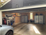 SHOWROOM Well organised double garage